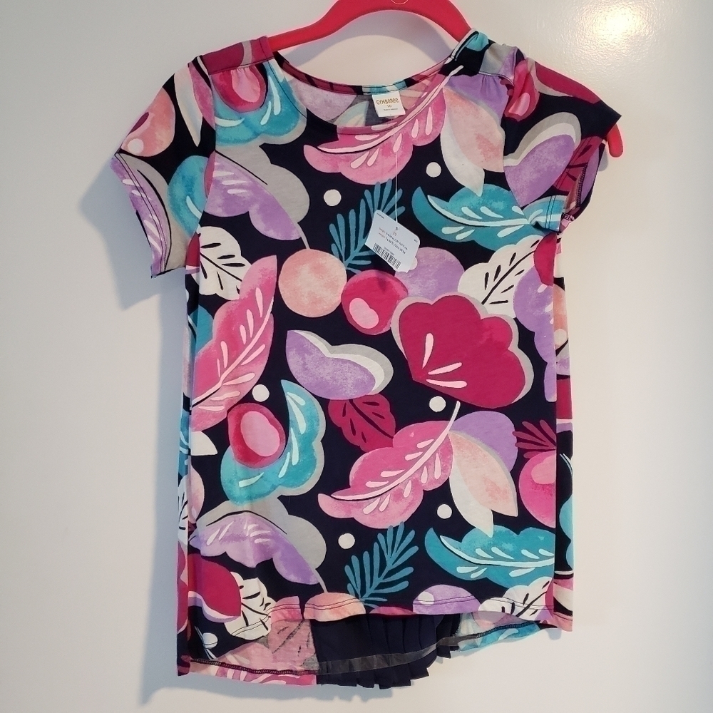GYMBOREE GIRLS FLORAL TUNIC
